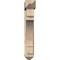 Ekena Millwork Merced Arts and Crafts Rough Sawn Bracket w/ Offset Brace, Douglas Fir, 8"W x 36"D x 48"H BKT0806X36X48MRC03RDF - alternate 3